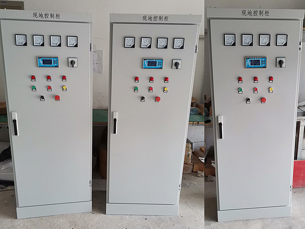 閘控柜：現(xiàn)地遠(yuǎn)程閘控柜裝配調(diào)試完工，打包待發(fā)貨